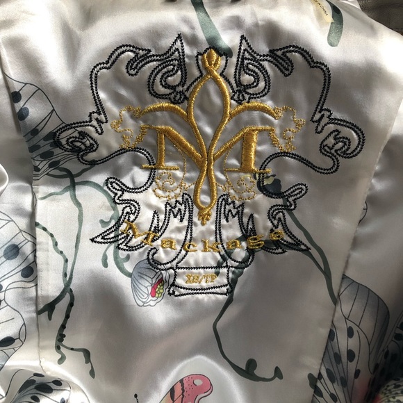 COPY - Mackage lamb leather jacket Grey-green - Picture 13 of 15